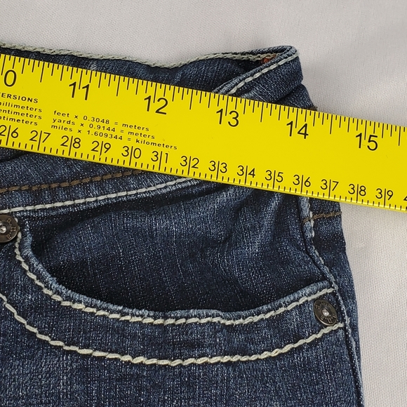 A.N.A Jeans Womens Size 4 Flap Pockets Mid Rise Bootcut Medium Wash Waist 28" - Picture 5 of 10